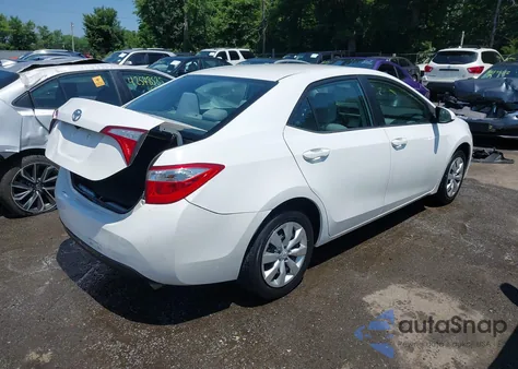 2015 Toyota Corolla Le из США, поврежденный, VIN 2T1BURHE6FC417865